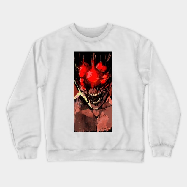 The Devil (Cyberpunk Tarot) Crewneck Sweatshirt by Joshessel